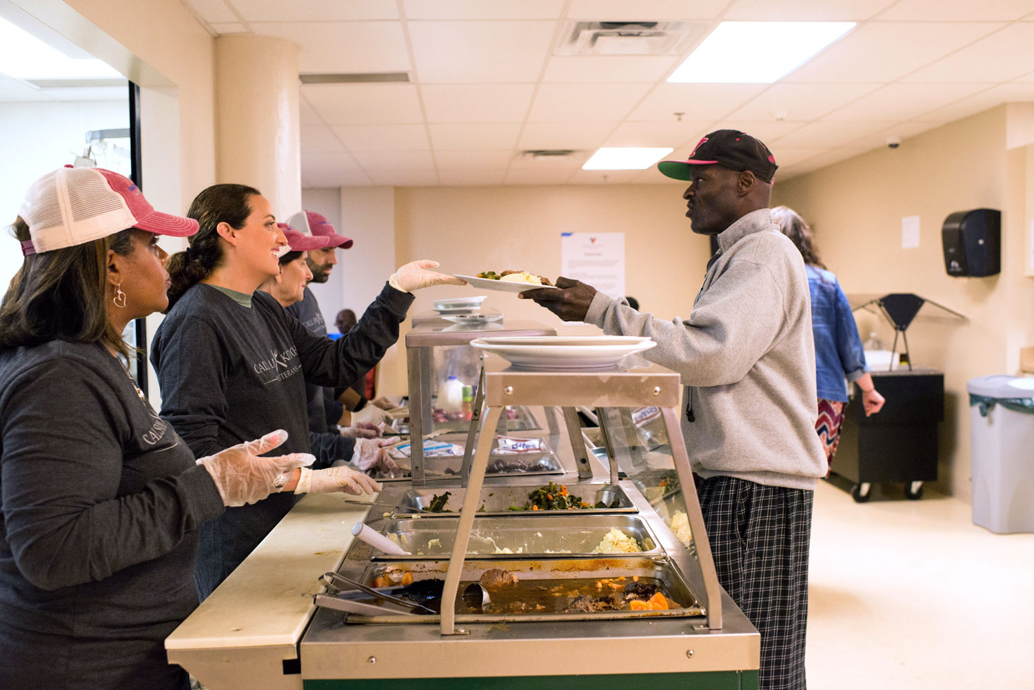 Hot Meals for Veterans at Detroit Veterans Housing Program